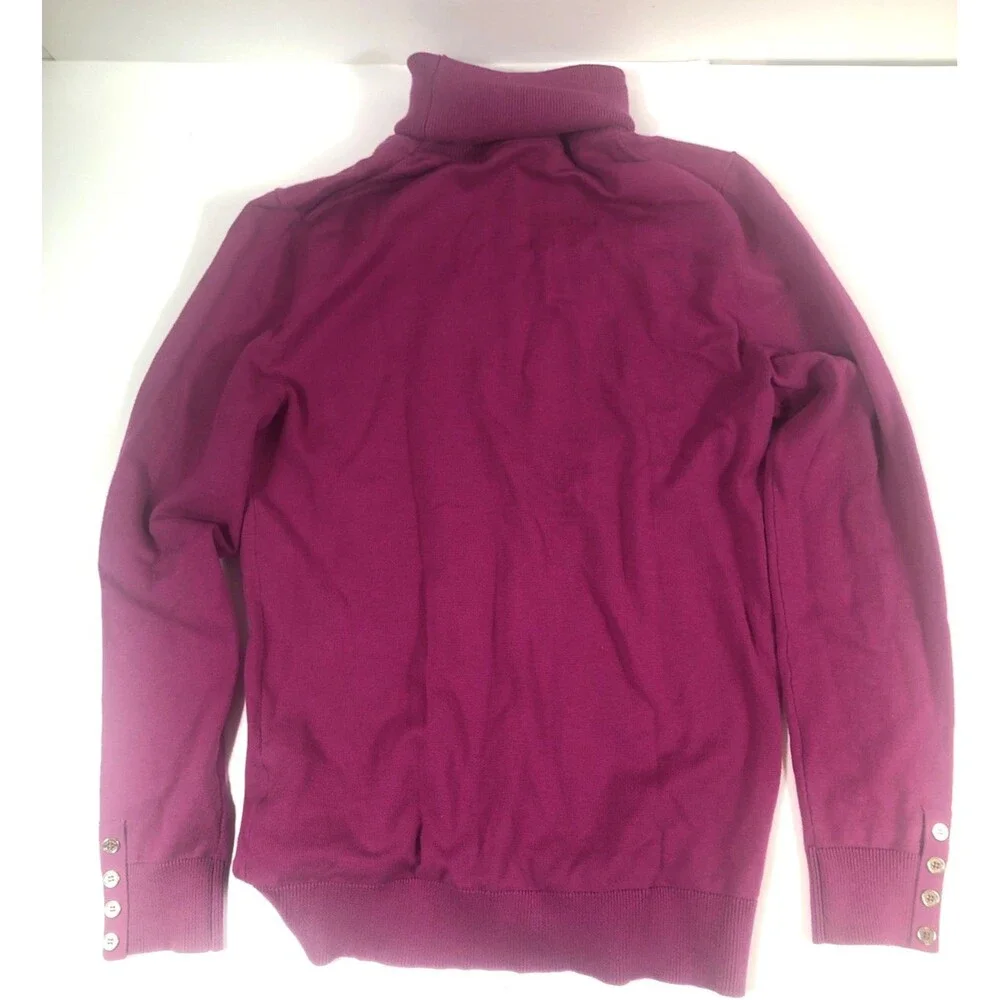 Tommy Hilfiger Women’s Sweater Turtleneck Pink Size Medium